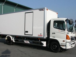 Xe tải HINO FC9JLSW thùng kín 6 tấn